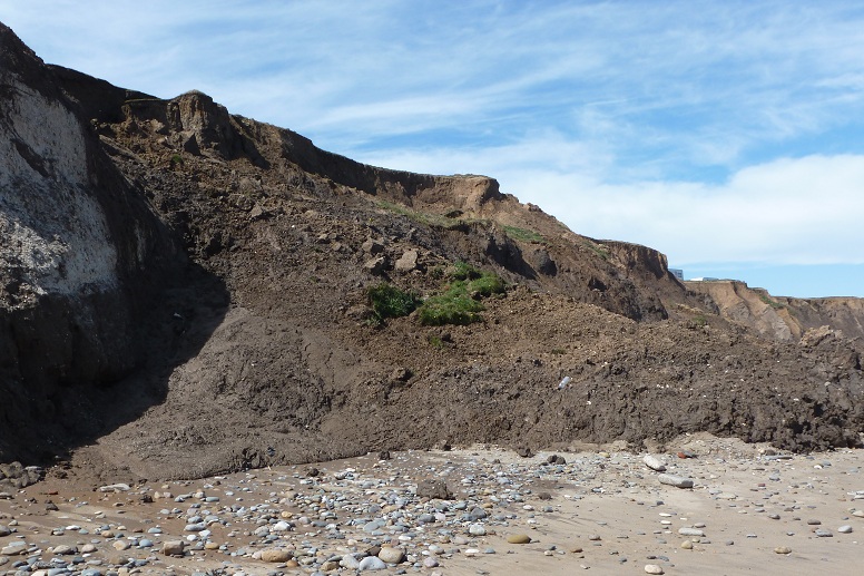 EAST YORKSHIRE COASTAL EROSION CLIFFS